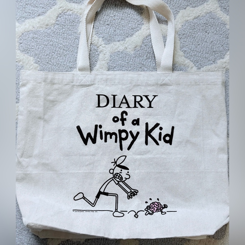 Diary Of A Wimpy Kid Tote RARE new without tags